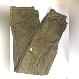 S.O.N.G. Pants Khaki 90s Boyfriend jeans
